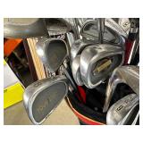 Large Lot of Approx 92 Golf Clubs Take What You Want Golf Clubs and Bags
