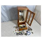 Jewelry Box Full of Assorted Jewelry