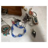 Jewelry Box Full of Assorted Jewelry
