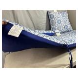 New Patio Chair Cushion, Seat Pad, Throw Pillow