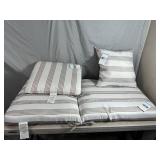 New Patio Chair Cushion, Seat Pad, Throw Pillow