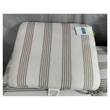 New Patio Chair Cushion, Seat Pad, Throw Pillow