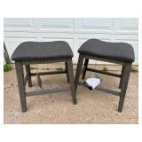 2 Ashley Furniture Stools