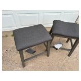 2 Ashley Furniture Stools