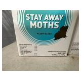 3 New Boxes of Earthkind Stay Away Moths Deterrent Packets