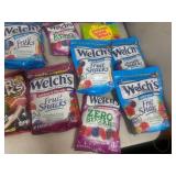 Assorted Candy, Fruit Snacks, Blow Pops, Haribo, Sour Jacks, and More
