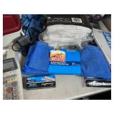 Cleaning Supplies, Table Covers, Tackle Box, Tabletop Grill, and More
