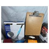Cleaning Supplies, Table Covers, Tackle Box, Tabletop Grill, and More