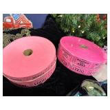 LED Wreath, USA Sign, Raffle Tickets, and More