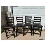 4 High Top Stools / Chairs