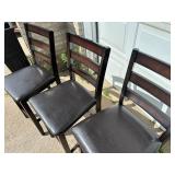 4 High Top Stools / Chairs