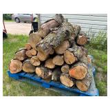 Pallet of Oak Firewood - Take What You Want