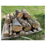 Pallet of Oak Firewood - Take What You Want