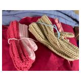 Knit Hats, Gloves, Comforters, Quilt, Bedspread, and More