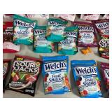 Assorted Candy, Ritter Chocolates, Fruit Snacks, Charms Suckers, Cotton Candy, and More