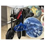 New Toilet Riser, Large Food Warmer, Coffee Maker, Collectible Plates, and More