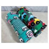 2 New Throw Blankets