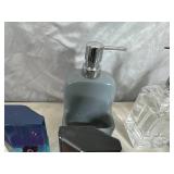 Assorted Perfume, Cologne, Makeup, Bathroom Accessories, Trinket Boxes, and more.