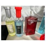 Assorted Perfume, Cologne, Makeup, Bathroom Accessories, Trinket Boxes, and more.