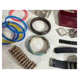 Assorted Watches, Bracelets, and More