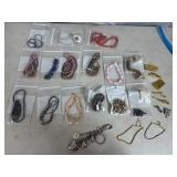 Assorted Jewelry, Anklets, Clips, Necklaces, and More