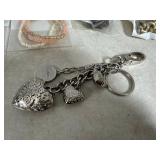 Assorted Jewelry, Anklets, Clips, Necklaces, and More