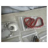 Assorted Jewelry, Anklets, Clips, Necklaces, and More