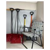 New and Used Shovels and Lawn Chair