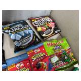 Assorted Candy, Blow Pops, Haribo Gummy Candy, Cereal Straws, Andes Mints, and More