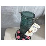 New Easy Fill Glass Hummingbird Feeder