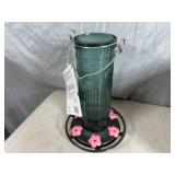 New Easy Fill Glass Hummingbird Feeder