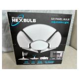 New Hex Bulb Six Panel Adjustable LED Light Bulb