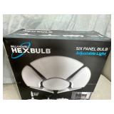 New Hex Bulb Six Panel Adjustable LED Light Bulb