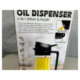 New Cooking Oil Dispenser / Sprayer