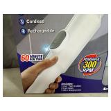 New Voom Spin Scrubber Battery Powered Rotating Scrub Brush