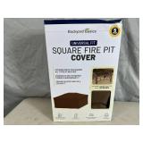 New Backyard Basics Square Fire Pit Cover