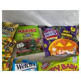 Assorted Candy, Haribo Gummy, Dubble Bubble, Fruit Snacks, CryBaby