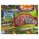 Assorted Candy, Haribo Gummy, Dubble Bubble, Fruit Snacks, CryBaby