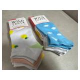 6 New Pairs of Cute Novelty Socks