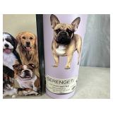 New Serengeti Vacuum Insulated Stainless Steel Water Bottle - French Bull Dog