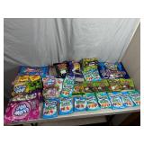 Assorted Candy, Blow Pops, Cotton Candy, Sugar Babies, Tear Jerkers, Fruit Snacks, and More