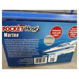 New Pocket Hose Marine 50 ft Expanding Hose with Anti-Scuff Fabric