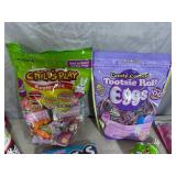 Assorted Candy, Chocolate Cherries, Tootsie Rolls, Fruit Chews, Dots, and More