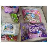 Assorted Candy, Chocolate Cherries, Tootsie Rolls, Fruit Chews, Dots, and More