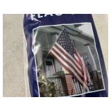 New American Flag and Pole Set