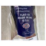 New American Flag and Pole Set