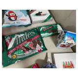 Assorted Candy, Andes Mints, Dubble Bubble, Cotton Candy, Candy Blox, and More.