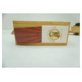 Walt Disney Watch Collectors Club Wooden Train Set. Engine and 6 Cars