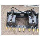 LandHonor 72" Skid Steer Skeleton Grapple Bucket