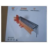 LandHonor 3 Point 60" Tine Rake